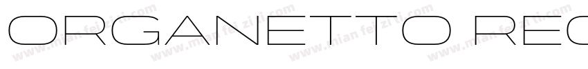 Organetto Regular SemiExp字体转换